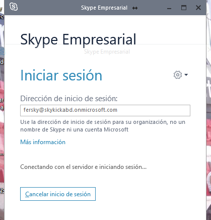 Primeros pasos con Skype for Business