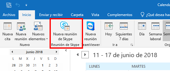 Píldora para usuarios de Office 365: crear reuniones de Skype Empresarial