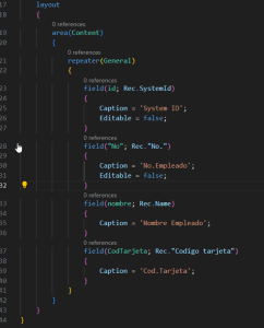 Como crear una API Page personalizada en Business Central