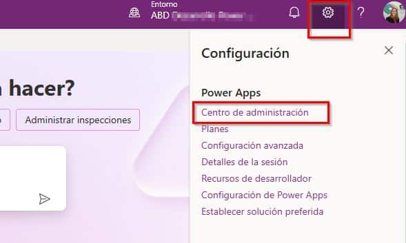 Si no ves este cuadro de chat, debes habilitarlo dentro del Centro de Administración.