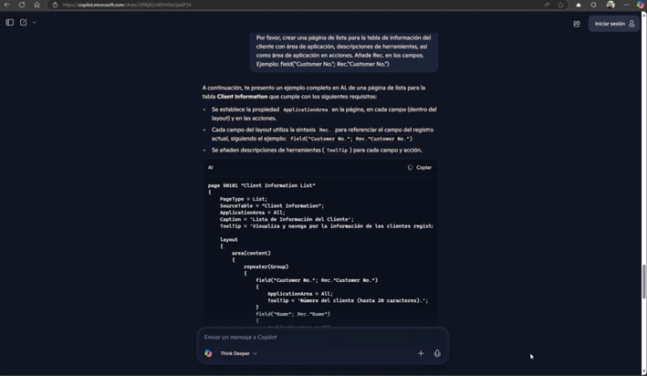 Creación de Páginas de Tipo Lista