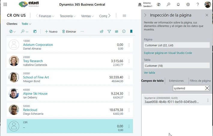 insertar registro con SystemId en AL