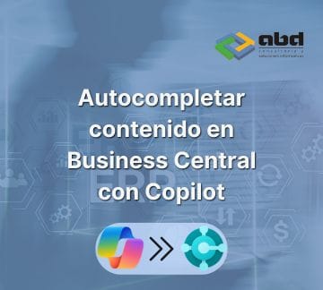 Autocompletar contenido en Business Central con Copilot