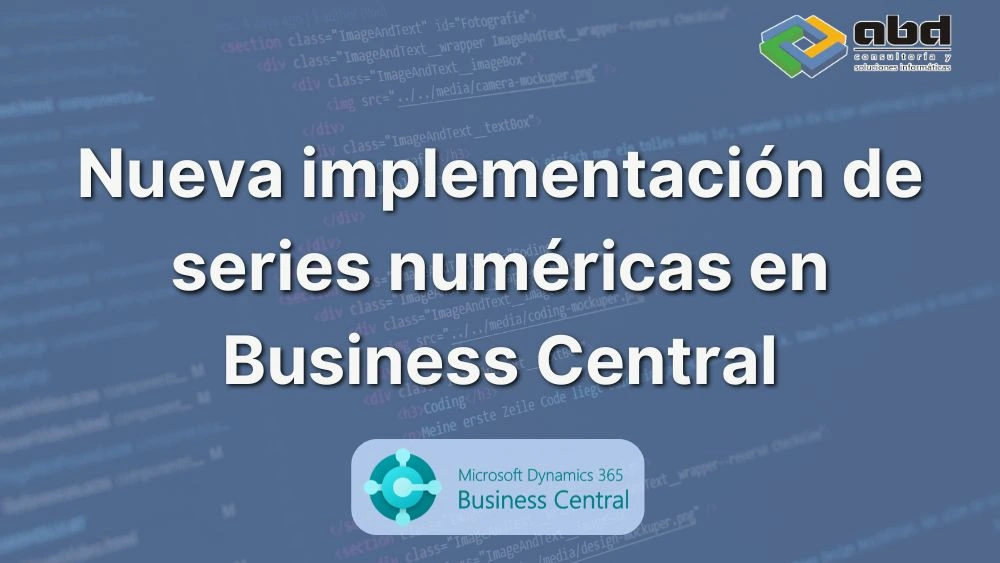 Series numéricas Business Central