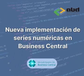 Series numéricas Business Central