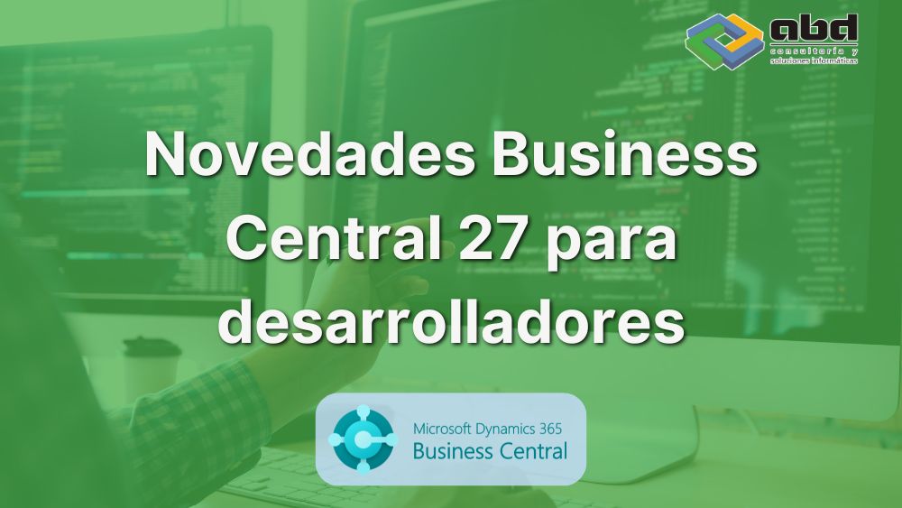 Novedades Business Central 27