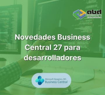 Novedades Business Central 27