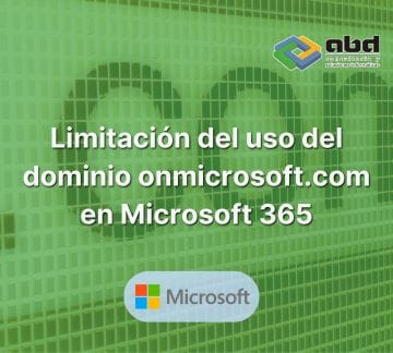 limitación del dominio onmicrosoft.com en Microsoft 365