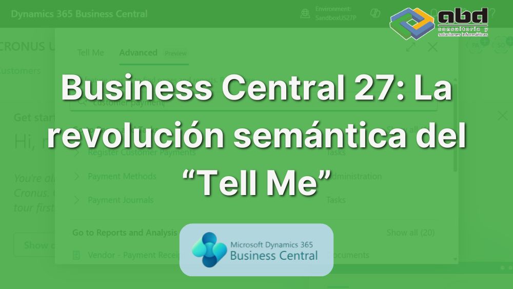 Business Central 27 Tell Me