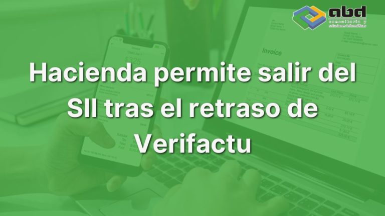 Hacienda permite salir del SII