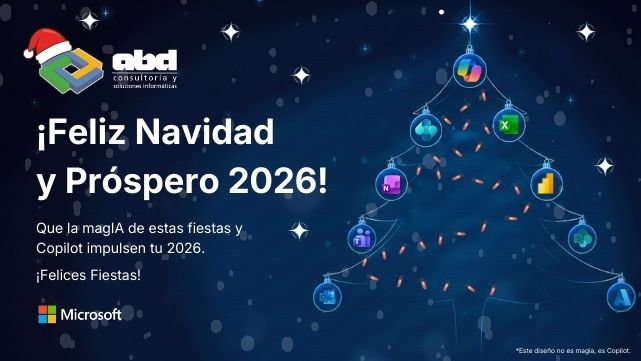 Feliz Navidad y próspero 2026