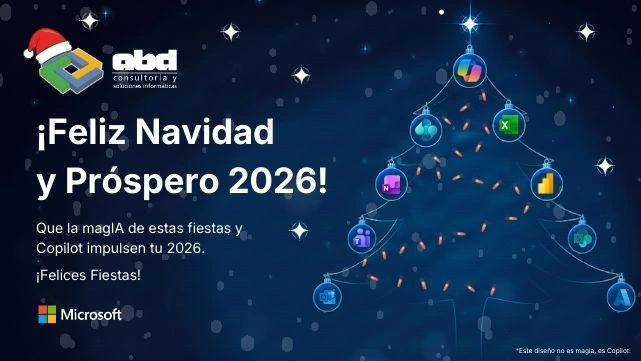 Feliz Navidad y próspero 2026