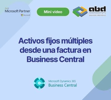 activos fijos Business Central 27