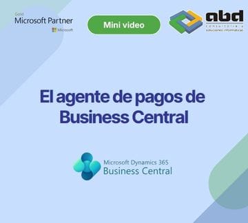 agente de pagos Business Central