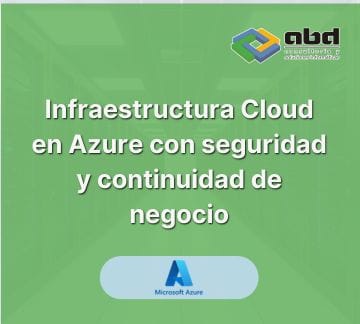 infraestructura cloud en Azure