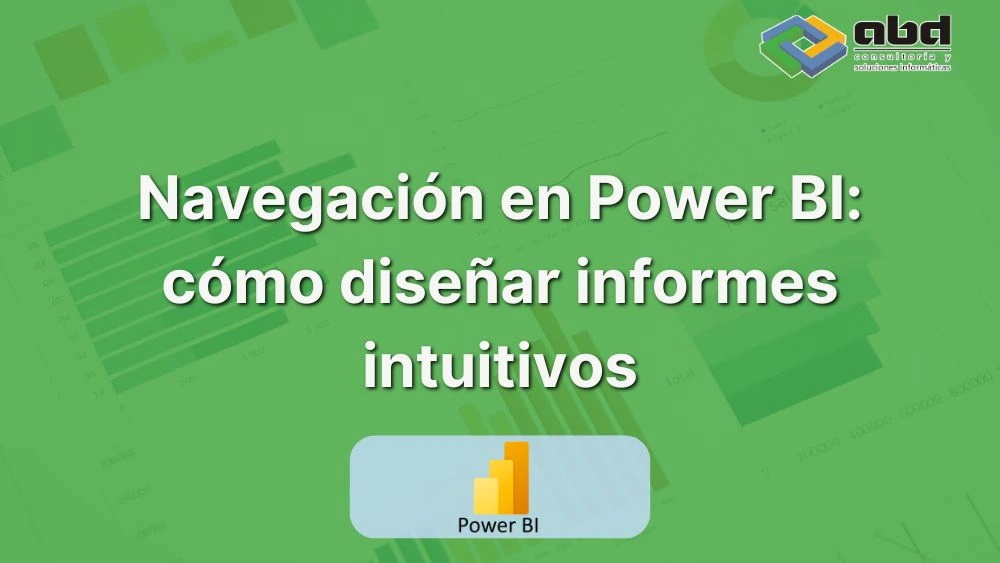 navegación en Power BI