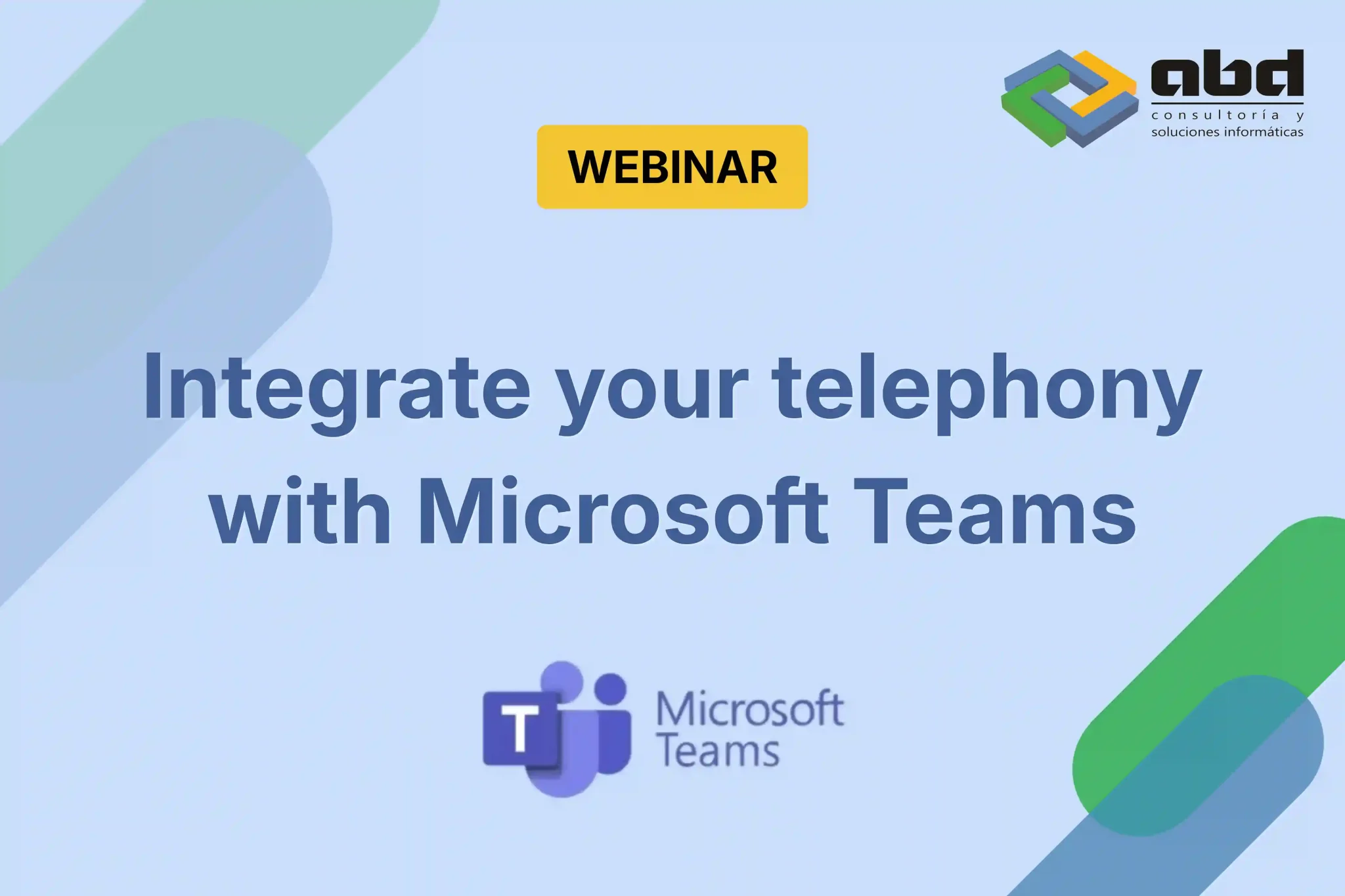 webinar integra tu telefonía con microsoft teams