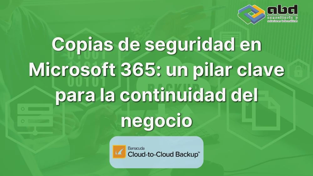 copias de seguridad en Microsoft 365