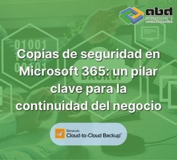 copias de seguridad en Microsoft 365