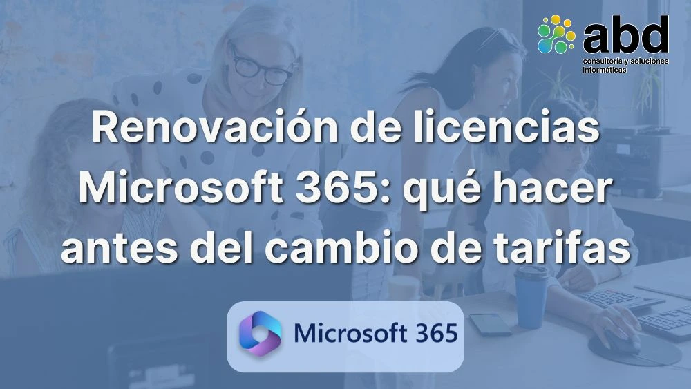 renovación licencias Microsoft 365