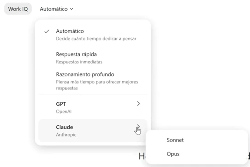 Cómo cambiar el modelo de IA en Microsoft Copilot