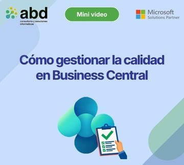 control de calidad en Business Central
