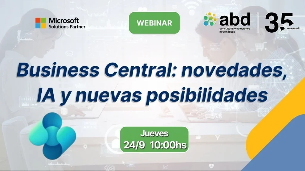 Novedades Business Central 2026