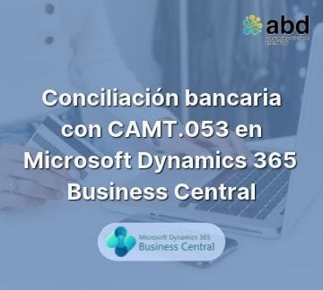 Conciliación bancaria con CAMT.053 en Business Central
