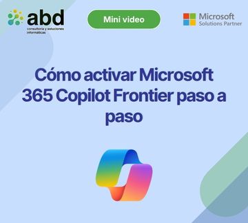 activar Copilot Frontier